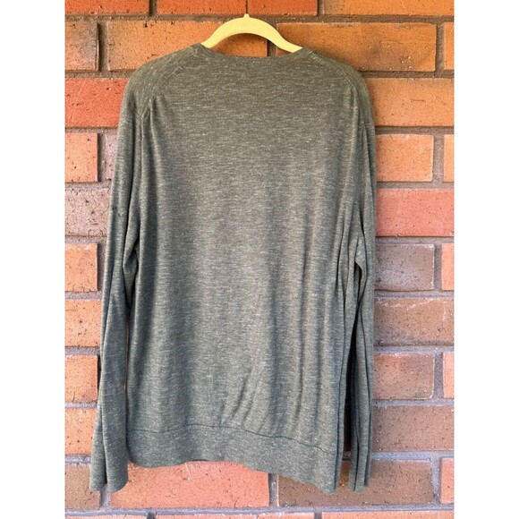 BR‎ Crew Neck Sweater Size Large Green Long Sleeve - Picture 2 of 13